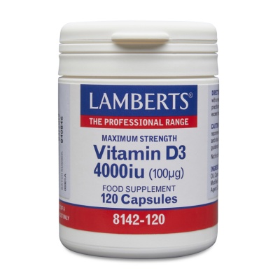 Lamberts Vitamin D3 4000iu 120 caps